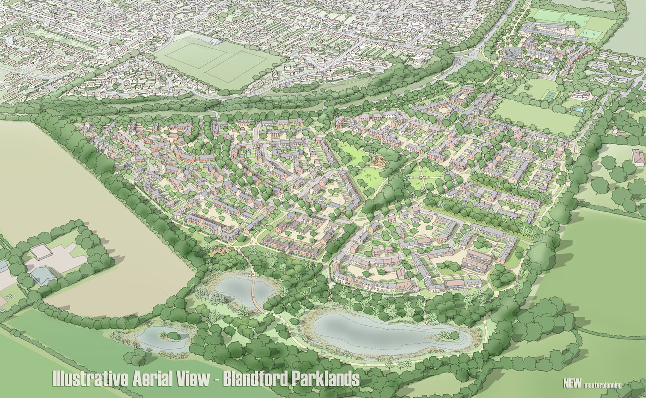 Urban extension proposals for Blandford approved