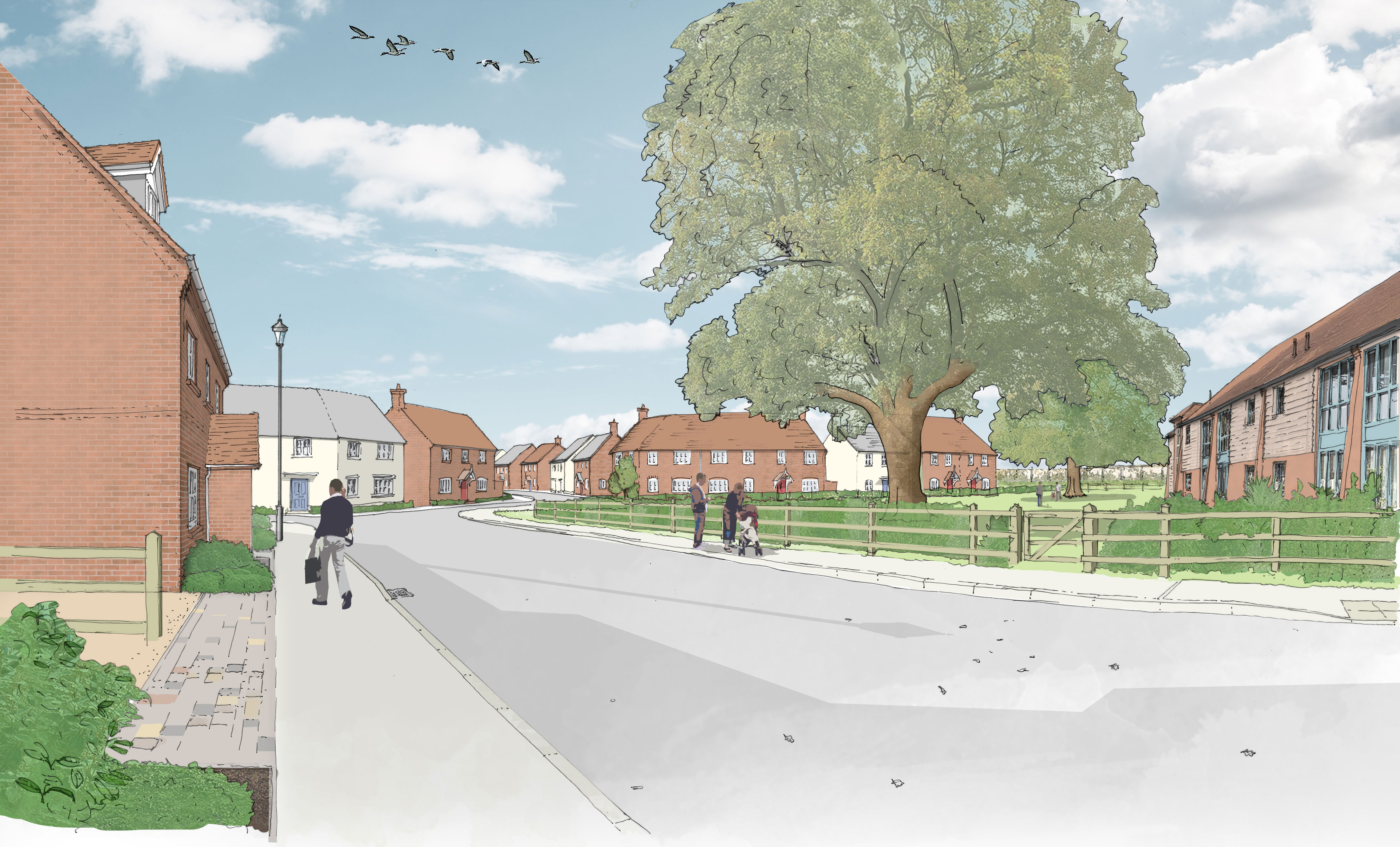 New homes proposed for Upton