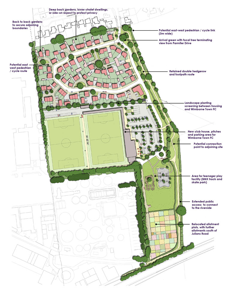 Mixed use development approved for Wimborne