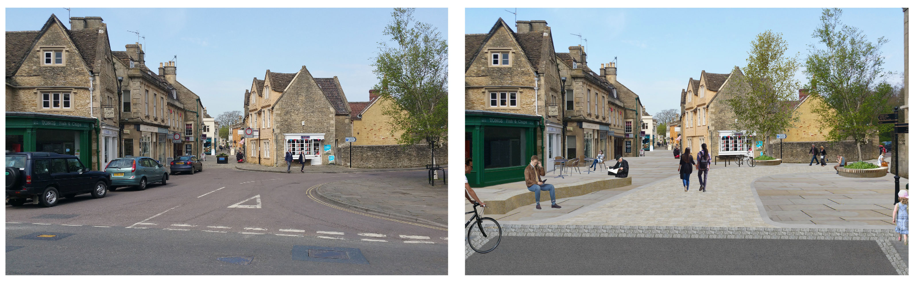 Pickwick & the High Street arrival